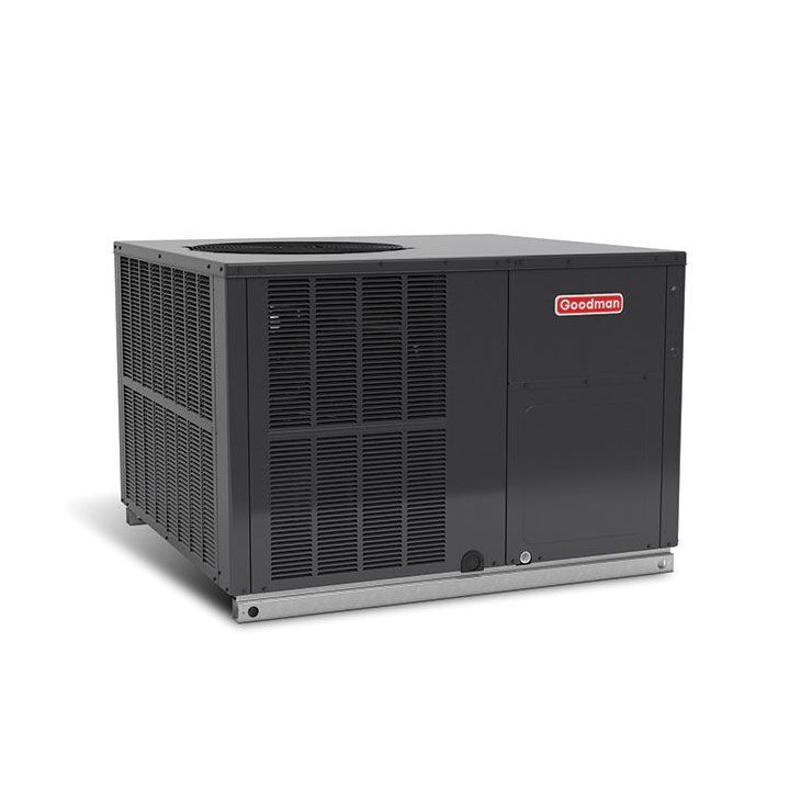 Goodman 3 Ton 13.4 SEER2 Single Stage Package Heat Pump Multi-Position Actual AHRI Rating 13.4 SEER2